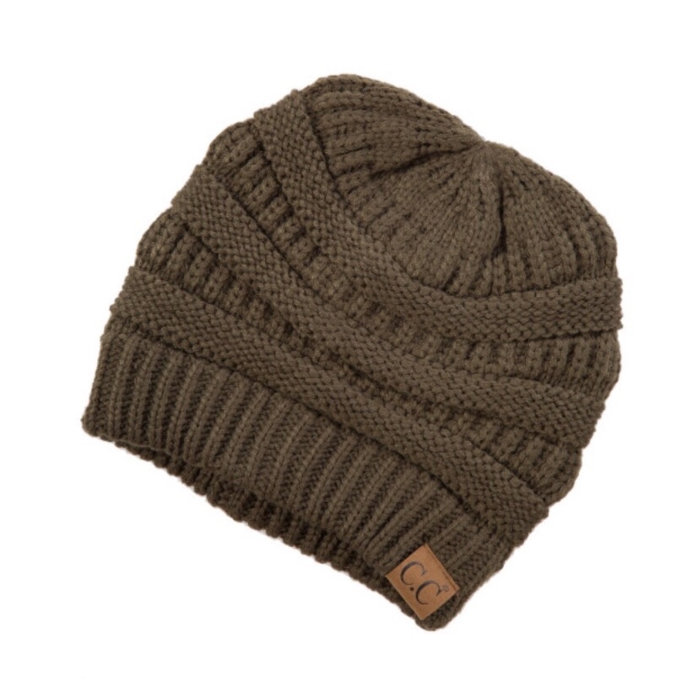 🌺🆕5⭐️Original CC Beanie New Olive - Picture 2 of 3